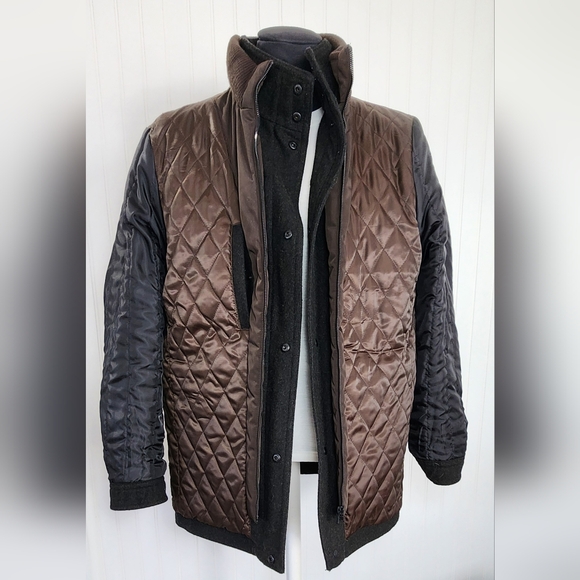 Michael Kors Gray Military Field Jacket with Structured DesignMichael Kors Men's - Picture 5 of 16